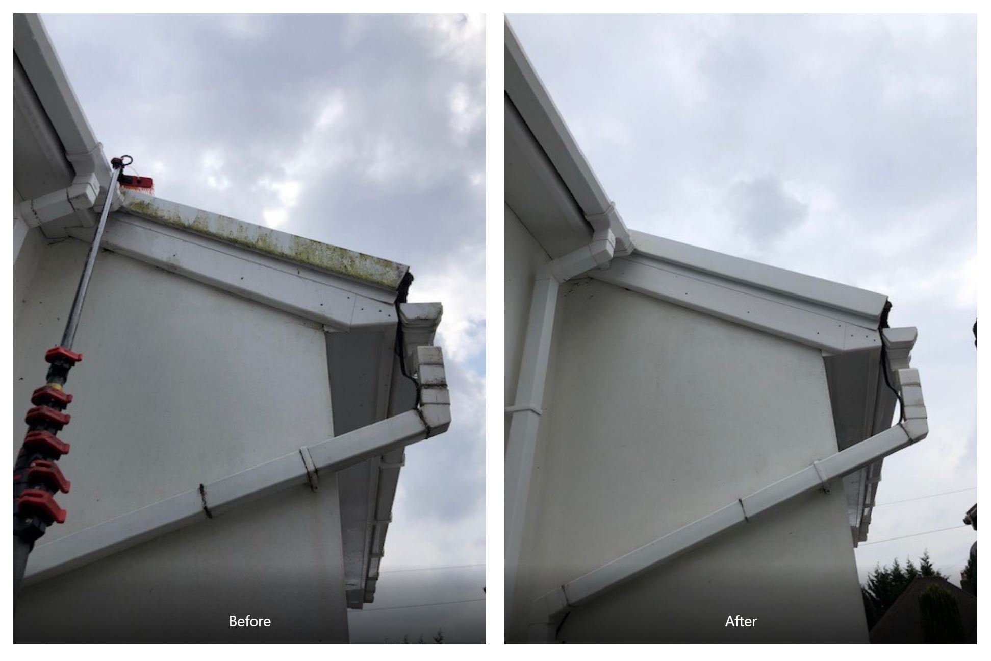 Case Study Gutter and uPVC Cleaning in Cardiff Cardiff Window