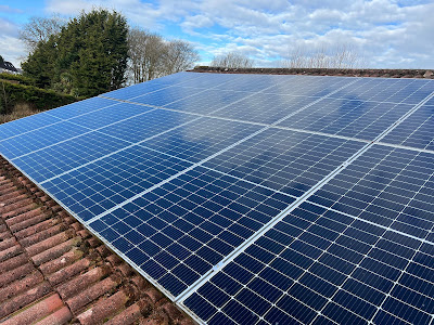 solar panel cleaning - client's review