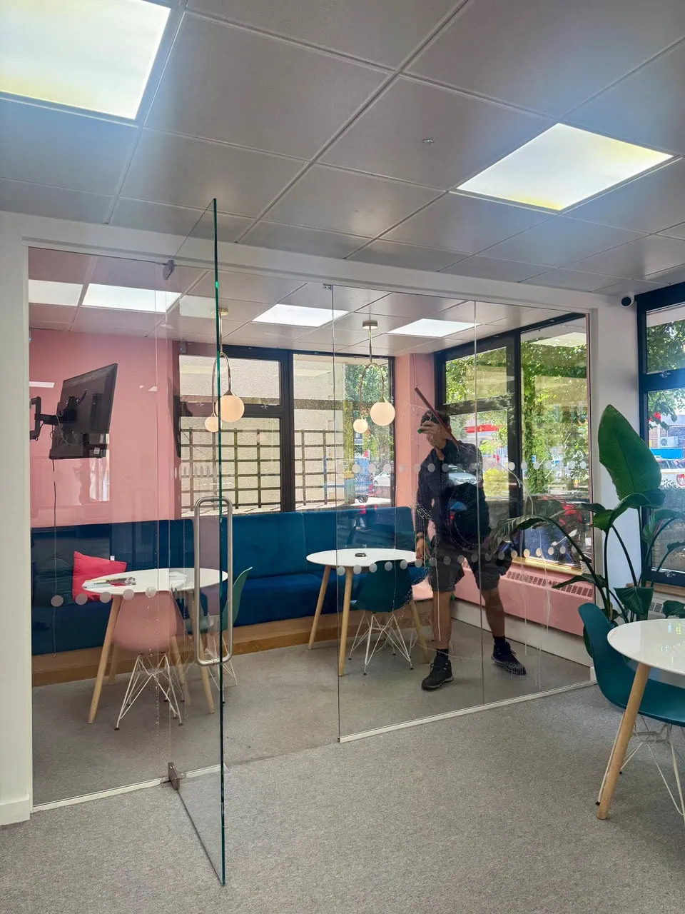 Office Window Cleaning at C12 Offices, Cardiff