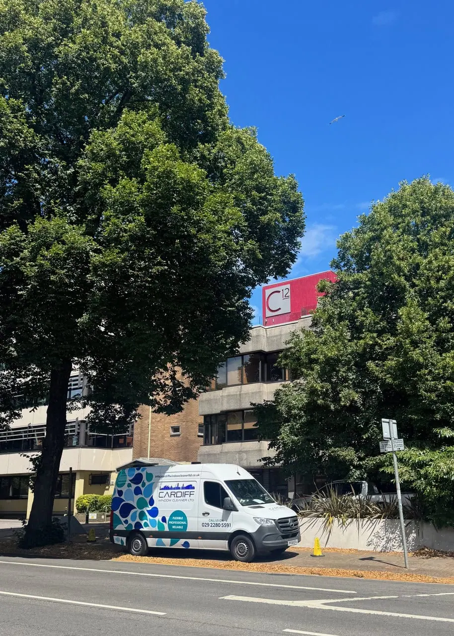 Office Window Cleaning at C12 Offices, Cardiff