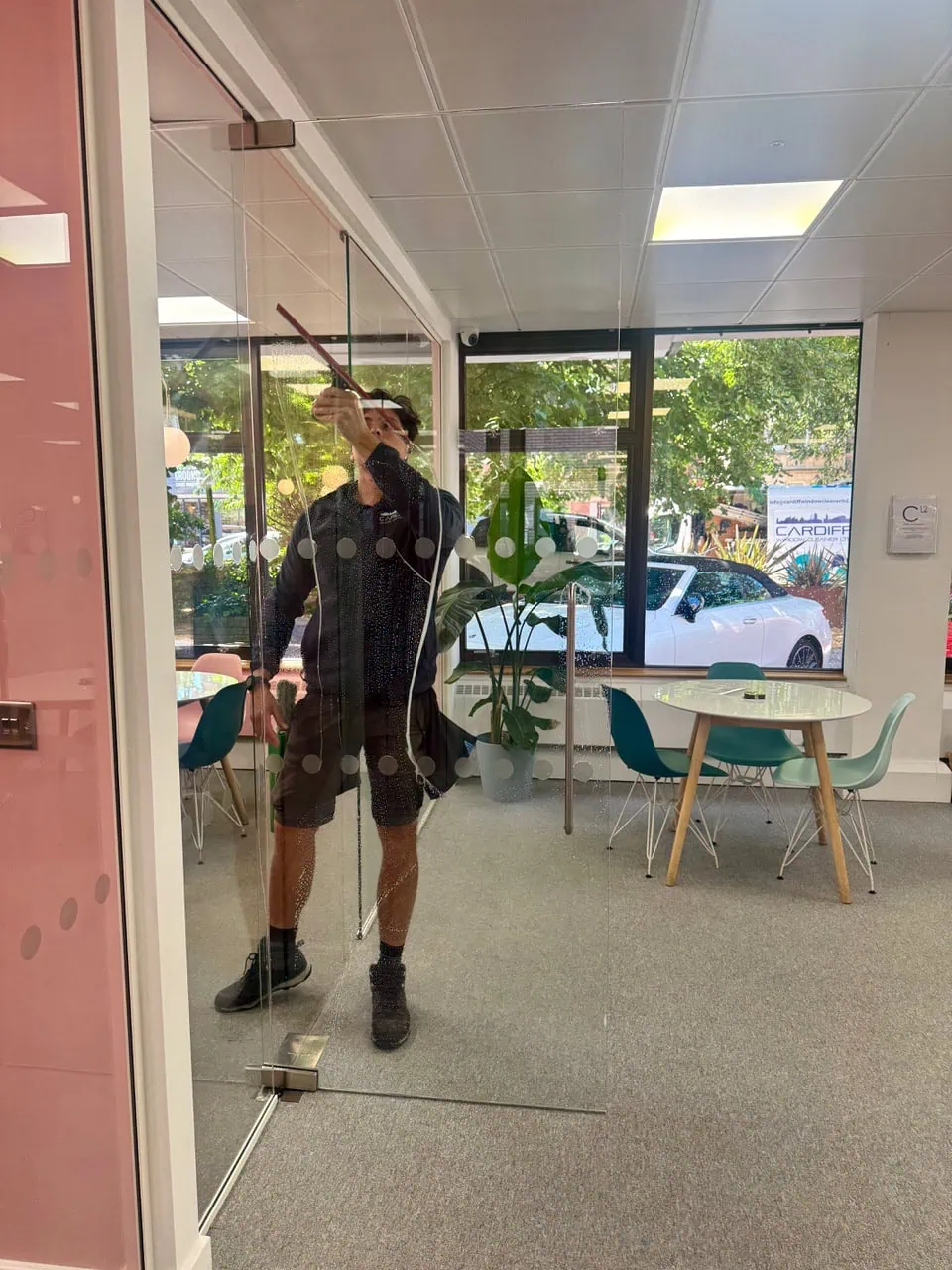 Office Window Cleaning at C12 Offices, Cardiff